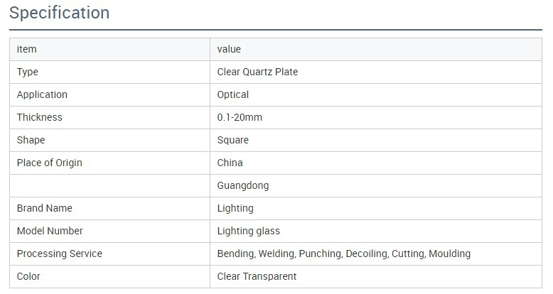 Optional Exg Excellent Heat Resistance, High Optical Transmittance, Good Chemical Stability